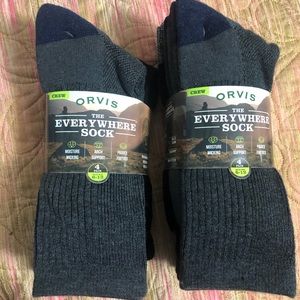 Orvis The Everywhere Sock 2 packages